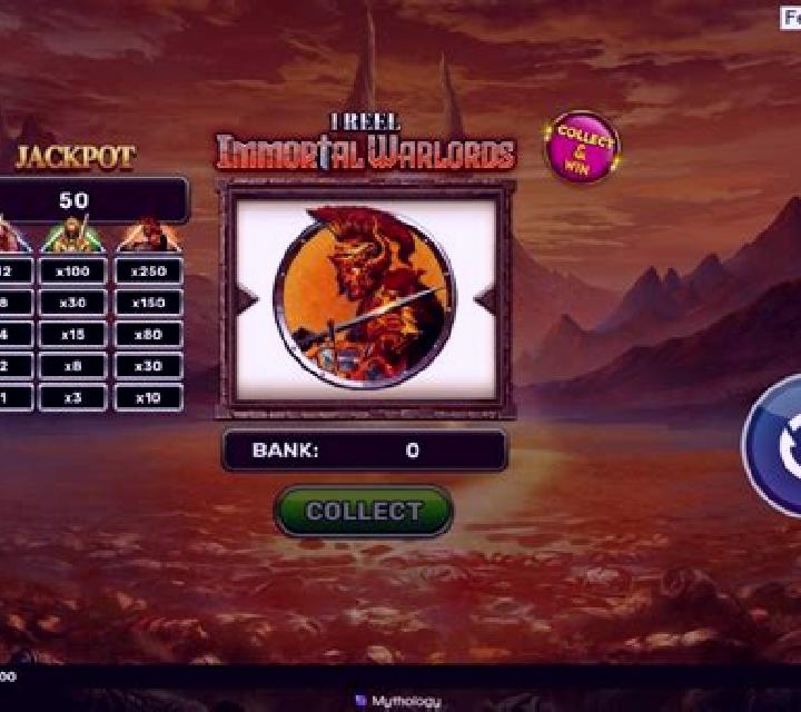 1 Reel - Immortal Warlords slot