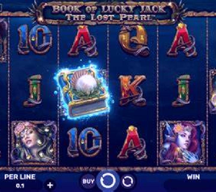 Book of Lucky Jack The Lost Pearl slot