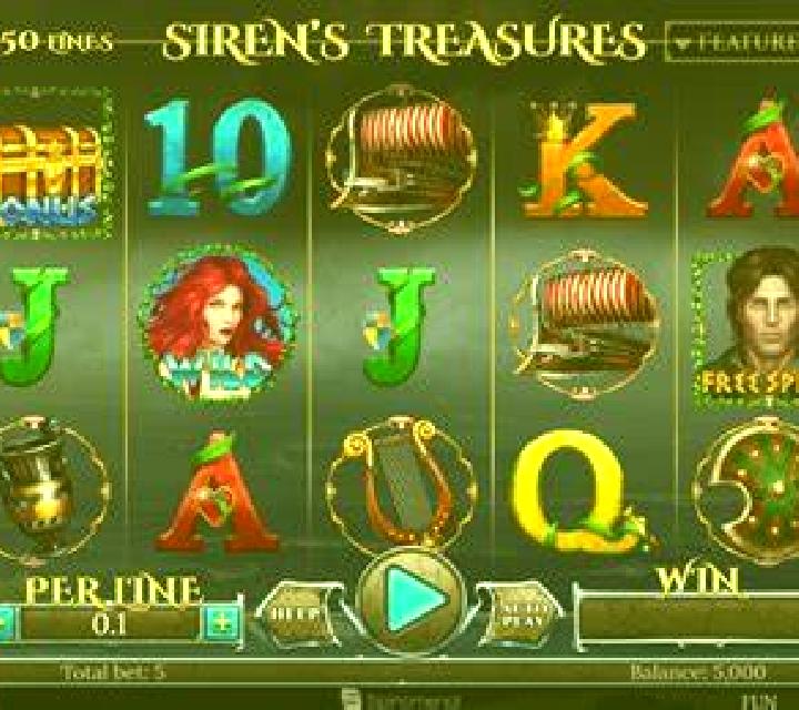 Sirens Treasures slot
