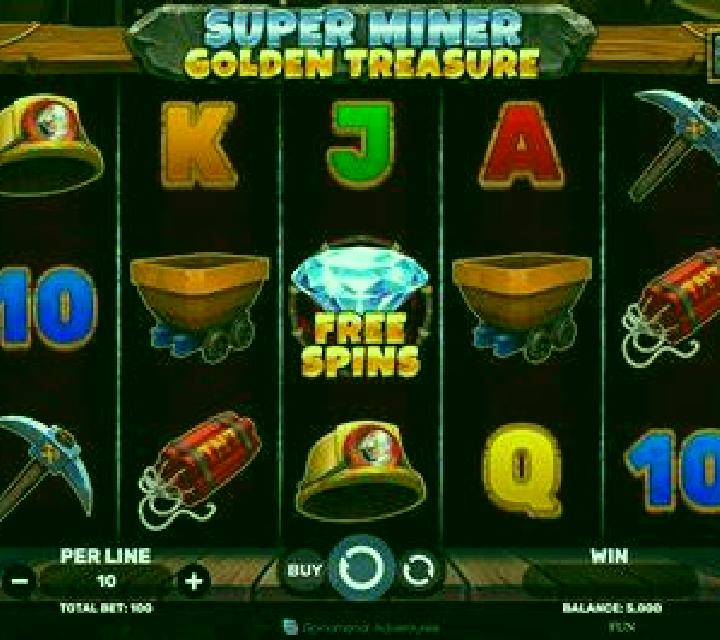 Super Miner - Mega Gems slot