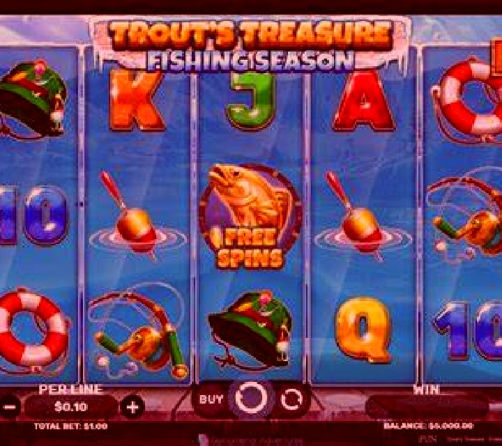 Trout s Treasure Fishing Season slot